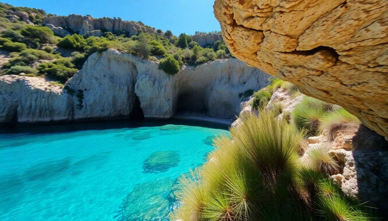 Découverte des plages secrètes des calanques de Marseille